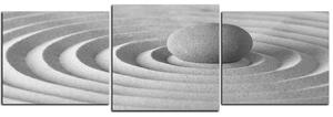 Slika na platnu - Kamen za opuštanje - panorama 5192QD (150x50 cm)