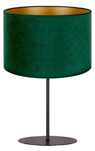 Duolla - Stolna lampa ROLLER 1xE14/15W/230V tamna pr. 20 cm zelena/zlatna