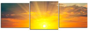 Slika na platnu - Zalazak sunca - panorama 5200D (90x30 cm)