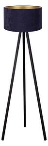 Brilagi - Podna lampa VELVET 1xE27/60W/230V crna/plava