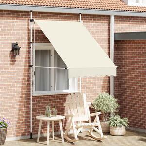 Tenda na ručno uvlačenje 150 cm krem - Krema / N/A