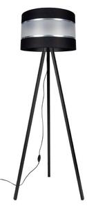 Podna lampa CORAL 1xE27/60W/230V wenge/crna/krom