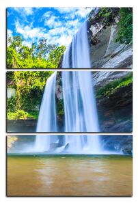 Slika na platnu - Huai Luang vodopad - pravokutnik 7228B (90x60 cm )