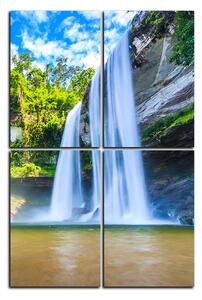 Slika na platnu - Huai Luang vodopad - pravokutnik 7228E (90x60 cm)
