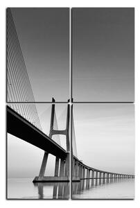 Slika na platnu - Most Vasco da Gama - pravokutnik 7245QE (90x60 cm)