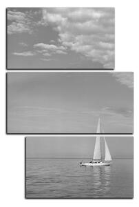 Slika na platnu - Jedrilica na moru - pravokutnik 7248QD (90x60 cm)