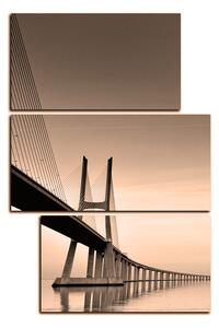 Slika na platnu - Most Vasco da Gama - pravokutnik 7245FD (90x60 cm)