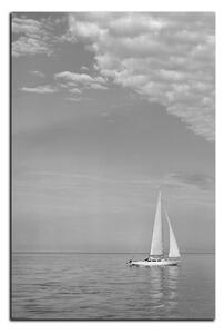 Slika na platnu - Jedrilica na moru - pravokutnik 7248QA (60x40 cm)