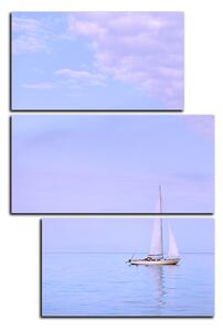 Slika na platnu - Jedrilica na moru - pravokutnik 7248D (120x80 cm)