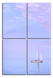Slika na platnu - Jedrilica na moru - pravokutnik 7248E (120x80 cm)