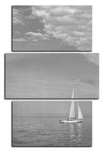 Slika na platnu - Jedrilica na moru - pravokutnik 7248QC (90x60 cm)