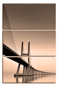 Slika na platnu - Most Vasco da Gama - pravokutnik 7245FB (120x80 cm)