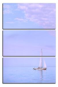Slika na platnu - Jedrilica na moru - pravokutnik 7248B (90x60 cm )