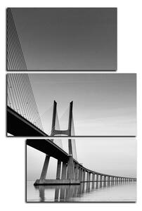 Slika na platnu - Most Vasco da Gama - pravokutnik 7245QD (120x80 cm)