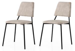 Zondo.hr Set blagovaonskih stolica (2 kom.) Limeta (ecru crna). Akcija -32%. 1127577