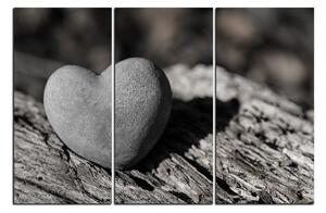 Slika na platnu - Kameno srce 1209QB (90x60 cm )
