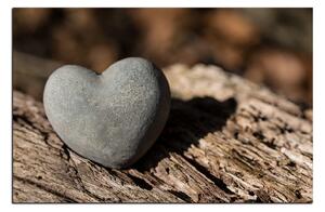 Slika na platnu - Kameno srce 1209A (60x40 cm)