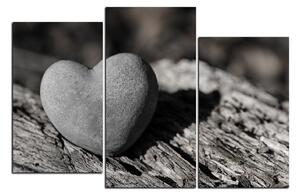 Slika na platnu - Kameno srce 1209QD (120x80 cm)