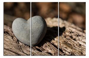 Slika na platnu - Kameno srce 1209B (90x60 cm )