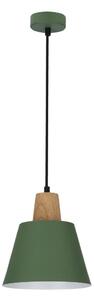 Luster na sajli FARO 1xE27/40W/230V zelena/bukva