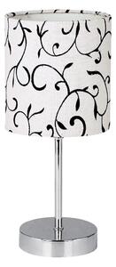 Stolna lampa EMILY 1xE14/40W/230V bijela/sjajni krom