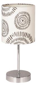 Stolna lampa EMILY 1xE14/40W/230V krem/sjajni krom
