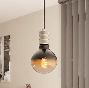 Eglo 43802 - Luster na sajli YORTH 1xE27/40W/230V krom