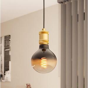 Eglo 43803 - Luster na sajli YORTH 1xE27/40W/230V zlatna