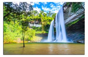 Slika na platnu - Huai Luang vodopad 1228A (100x70 cm)