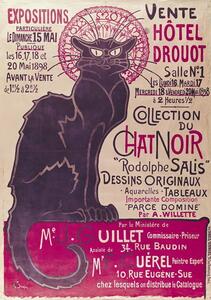Theophile Alexandre Steinlen - Reprodukcija umjetnosti 'Collection du Chat Noir', (26.7 x 40 cm)