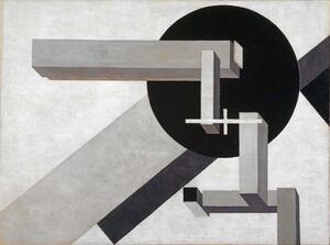 Reprodukcija Proun 1 D, 1919, Lissitzky, Eliezer (El) Markowich