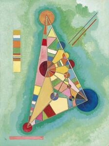 Kandinsky, Wassily - Reprodukcija Colorful in the triangle, (30 x 40 cm)