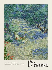 Reprodukcija Olive Orchard - Vincent van Gogh, (30 x 40 cm)