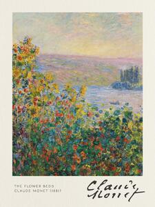 Reprodukcija umjetnosti The Flower Beds - Claude Monet, (30 x 40 cm)