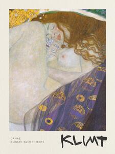 Reprodukcija umjetnosti Danae - Gustav Klimt, (30 x 40 cm)