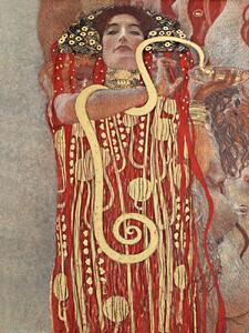 Reprodukcija umjetnosti Hygieia (Vintage Portrait) - Gustav Klimt, (30 x 40 cm)