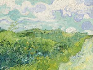 Reprodukcija umjetnosti Green Wheat Fields - Vincent van Gogh, (40 x 30 cm)