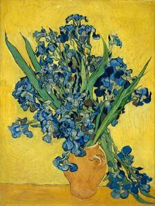 Reprodukcija umjetnosti Irises (Vintage Flowers) - Vincent van Gogh, (30 x 40 cm)