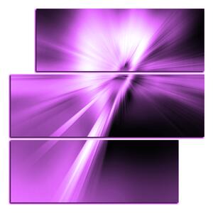 Slika na platnu - Abstraktné splash - kvadrat 3212VD (75x75 cm)