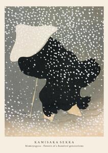 Reprodukcija umjetnosti Swirling Snow (Special Edition Japandi Vintage) - Kamisaka Sekka, (30 x 40 cm)
