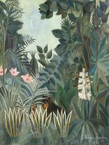 Reprodukcija umjetnosti The Equatorial Jungle - Henri Rousseau, (30 x 40 cm)