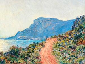 Reprodukcija umjetnosti The Corniche near Monaco - Claude Monet, (40 x 30 cm)
