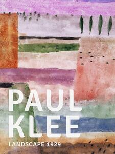 Reprodukcija Special Edition Bauhaus (Landscape) - Paul Klee, (30 x 40 cm)