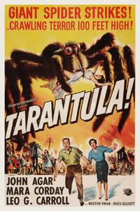 Reprodukcija Tarantula (Vintage Cinema / Retro Movie Theatre Poster / Horror & Sci-Fi), (26.7 x 40 cm)
