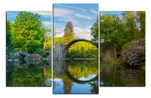 Slika na platnu - Most u parku u Kromlau 1246C (90x60 cm)