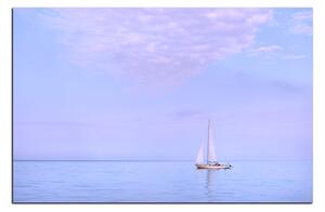 Slika na platnu - Jedrilica na moru 1248A (90x60 cm )