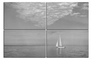 Slika na platnu - Jedrilica na moru 1248QE (150x100 cm)