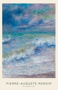 Reprodukcija umjetnosti The Seascape (Vintage Ocean / Seaside Painting) - Renoir, (26.7 x 40 cm)