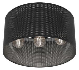 Nadgradni luster LOFT SHADE 3xE27/60W/230V crna