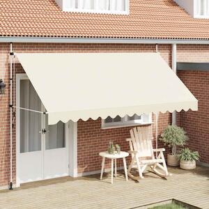Tenda na ručno uvlačenje 400 cm krem - Krema / N/A